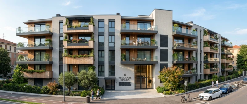 Ristrutturazione del tetto di un condominio residenziale